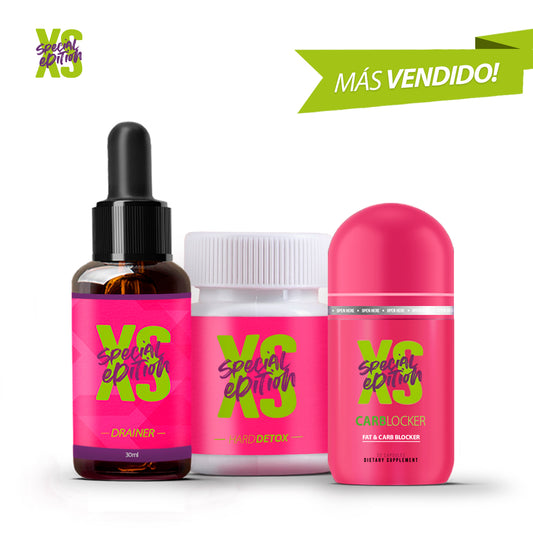 Xs Combo 1 Drenador Quemador Detox