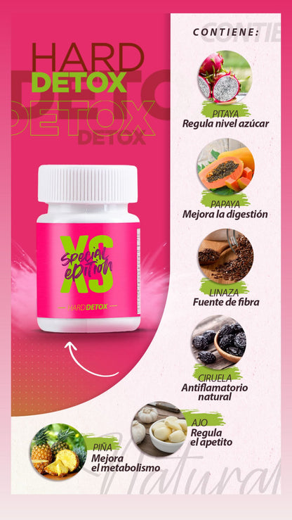 Xs Combo 1 Drenador Quemador Detox