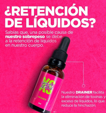 Xs Combo 1 Drenador Quemador Detox